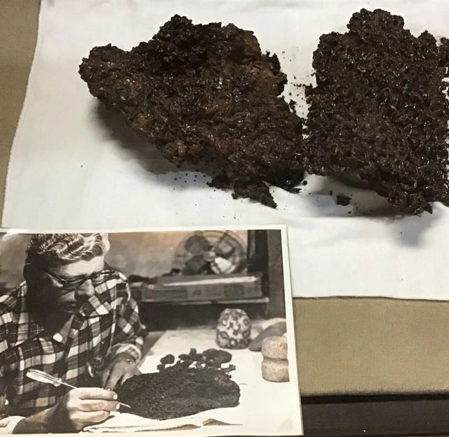 Chain mail archaeological specimens